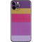 Radiant Orchid Color Block iPhone 11 Pro Skin
